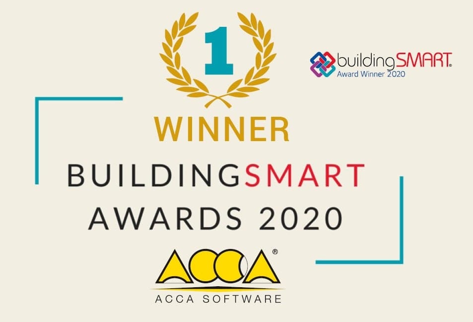 buildingSMART International Awards 2020 Winner | ACCA software